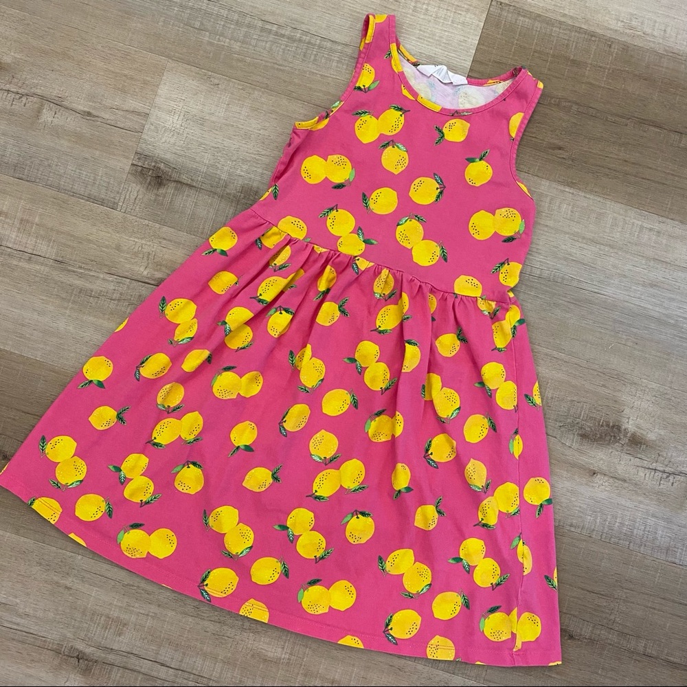 H&M Pink lemon dress #1